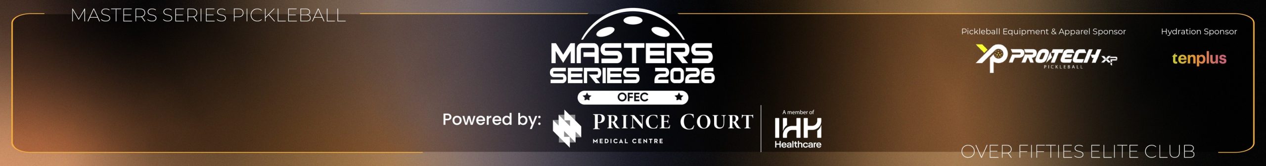 OFEC Masters Series 2026 Sponsors